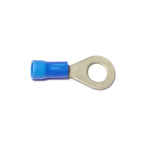 Terminales de Anillo Aislados de 16 a 14 AWG x 1/4" de Midwest Fastener, Paquete de 20 - 73066