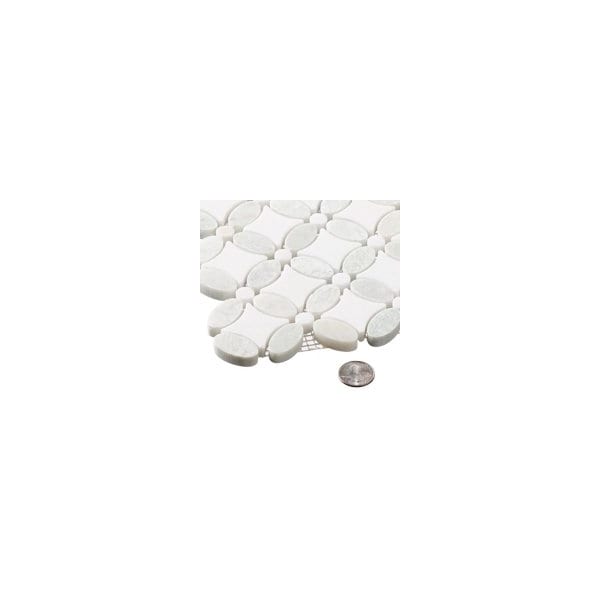 Andova Tiles ANDOVA TILES Martha Natural Stone Marble Look Mosaic Wall & Floor Tile - ANDMART468