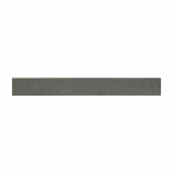 Msi Dimensions Graphite 3 X 24 Matte Porcelain Bullnose Tile Trim, 24PK - ZOR-PT-TR-0109
