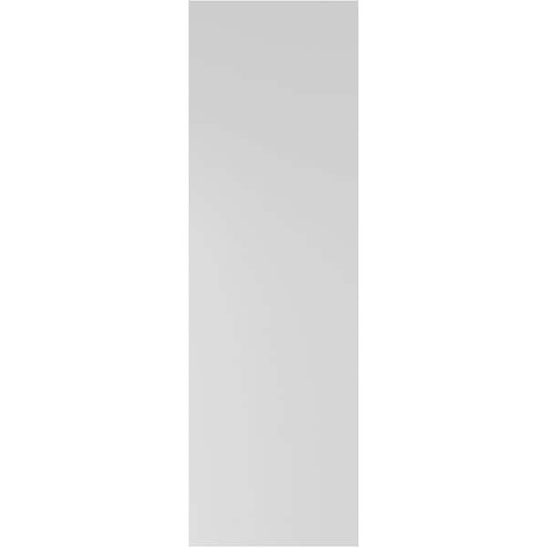 Ekena Millwork True Fit PVC Two Equal Raised Panel Shutters, Fire Red, 12W x 66H, PR - TFP101RPF12X066BR