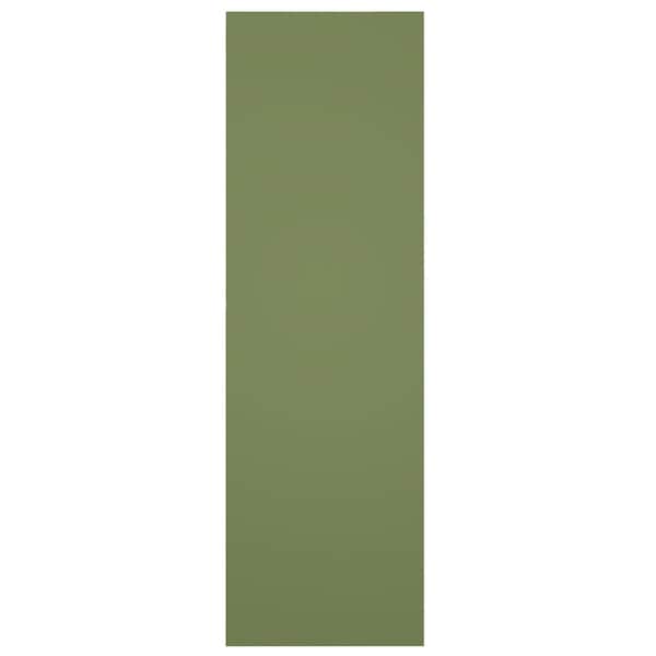 Ekena Millwork True Fit PVC Center X-Board Farmhouse Fixed Mount Shutters, Moss Green , 15W x 50H, PR - TFP107FH15X050MG