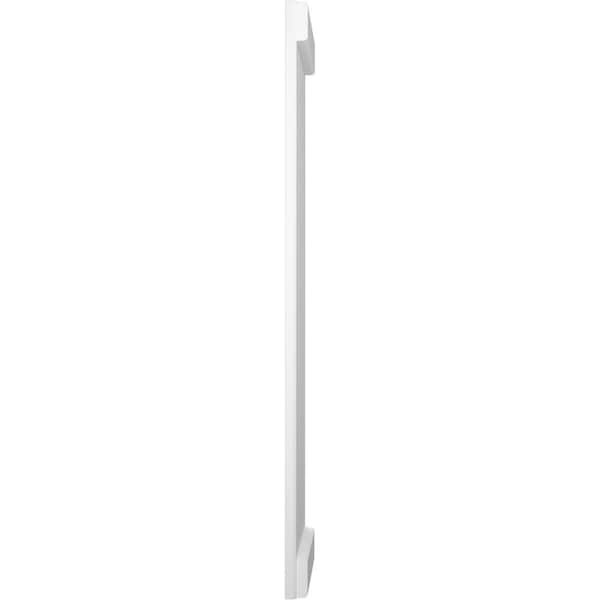 Ekena Millwork Americraft 4-Board Exterior Wood Joined Board-n-Batten Shutters w/ End Batten, ARW103BB414X55PRH - ARW103BB414X55PRH