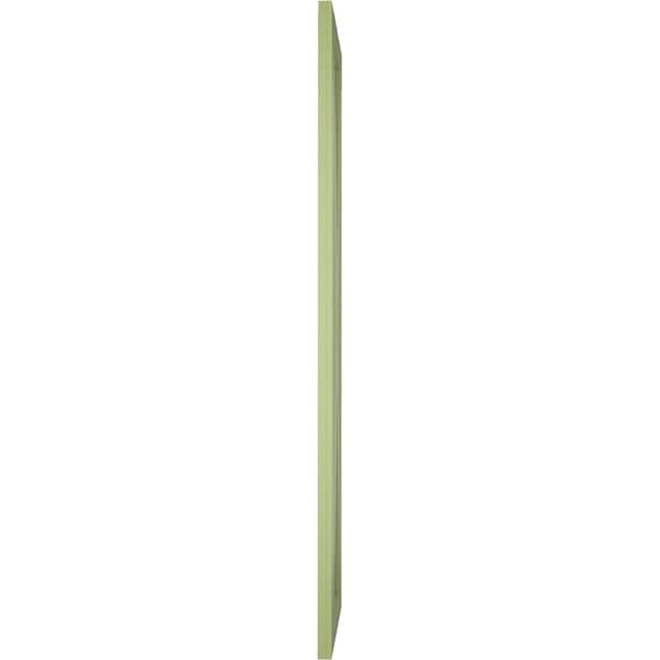 Ekena Millwork True Fit PVC Single X-Board Farmhouse Fixed Mount Shutters, Moss Green, 18W x 41H, PR - TFP001FH18X041MG