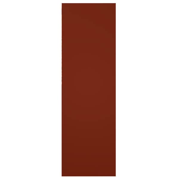 Ekena Millwork True Fit PVC San Miguel Mission Style Fixed Mount Shutters, Pepper Red, 15W x 45H, PR - TFP001SM15X045MR