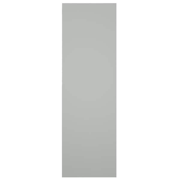 Ekena Millwork True Fit PVC Cedar Park Fixed Mount Shutters, Hailstorm Gray, 18W x 31H, PR - TFP001CP18X031ST