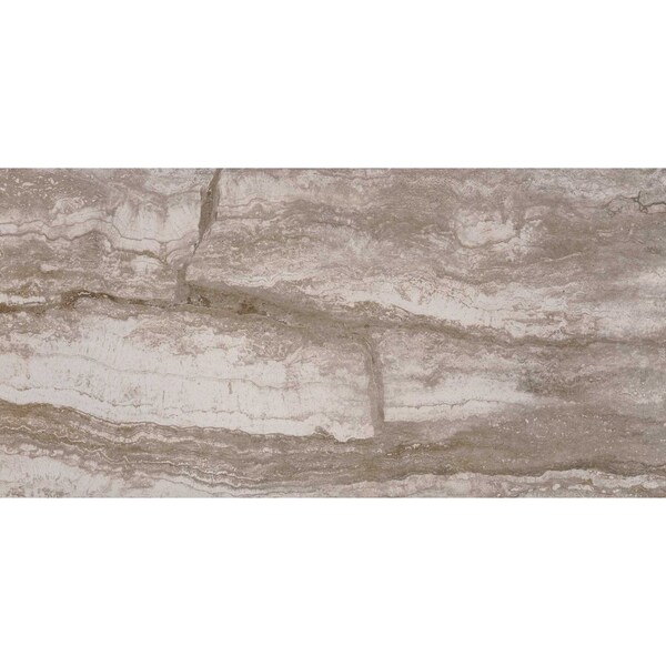 Msi Bernini Camo 12X24 Porcelain Matte Tile In Gray, 8PK - ZOR-PT-0556
