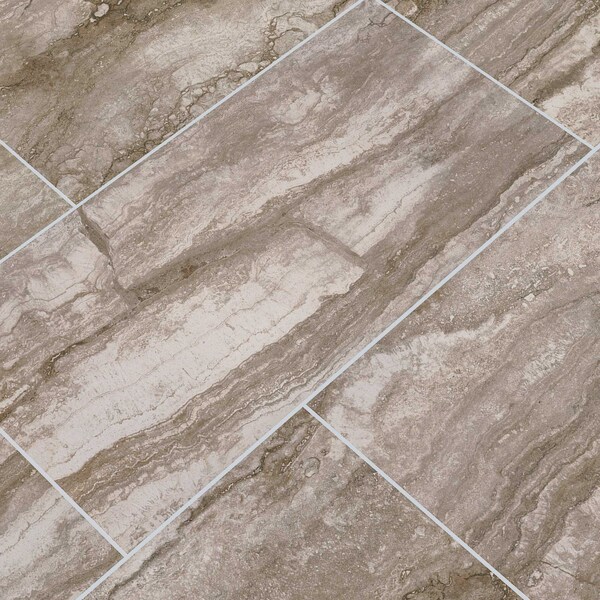 Msi Bernini Camo 12X24 Porcelain Matte Tile In Gray, 8PK - ZOR-PT-0556