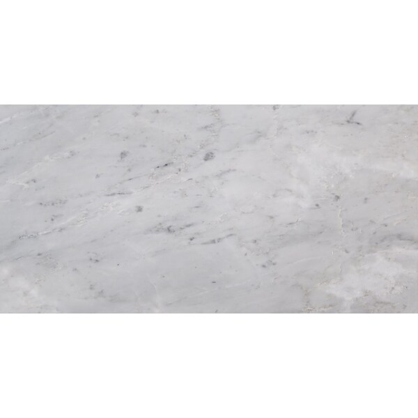 Msi Arabescato Carrara 12 In. X 24 In. Polished Marble Floor And Wall Tile, 5PK - ZOR-NS-0031