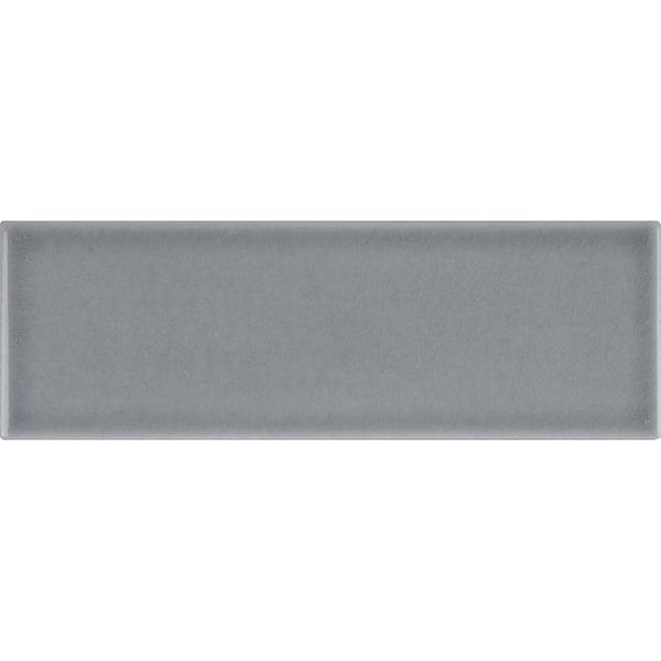 Msi Morning Fog 4"X12" Glazed Handcrafted Ceramic Subway Tile, 6PK - ZOR-MD-0466