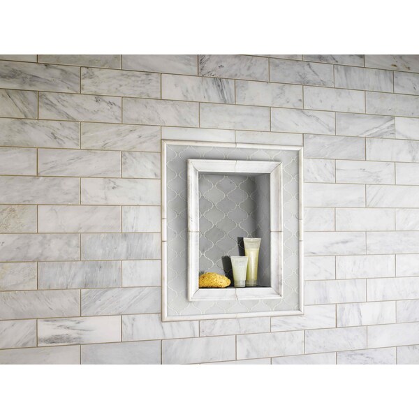 Msi Arabescato Carrara SAMPLE Honed Marble Floor And Wall Tile - ZOR-NS-0036-SAM