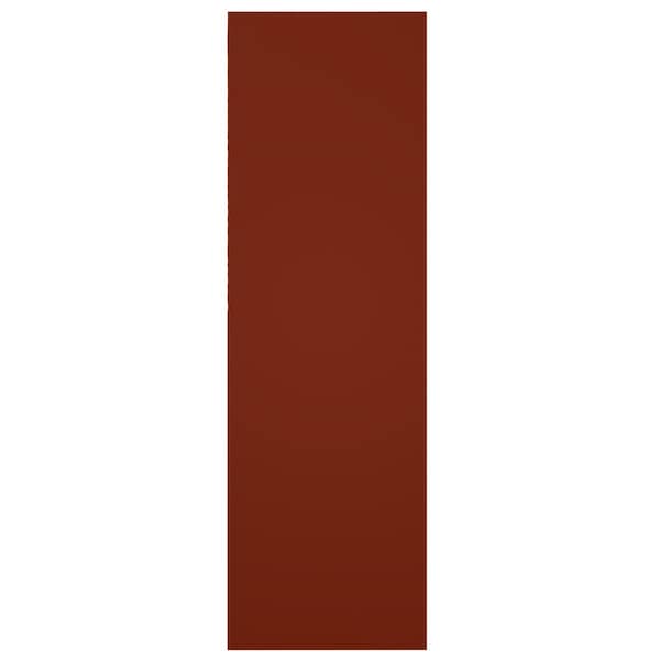 Ekena Millwork True Fit PVC Bungalow Fixed Mount Shutters, Pepper Red, 12W x 76H, PR - TFP001BG12X076MR