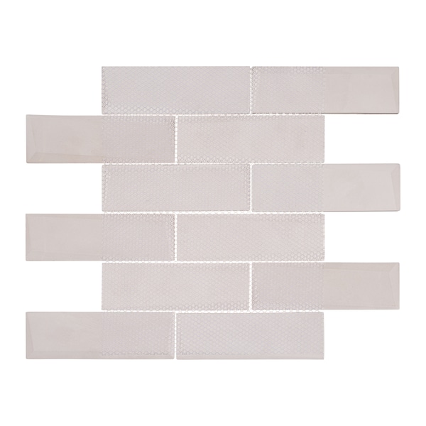 Andova Tiles SAMPLE-Daazen Borealis 2 in. x 6 in. Glass Mosaic Wall Tile - SAM-ANDDAA972