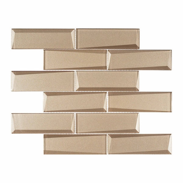 Andova Tiles SAMPLE-Daazen Borealis 2 in. x 6 in. Glass Mosaic Wall Tile - SAM-ANDDAA972