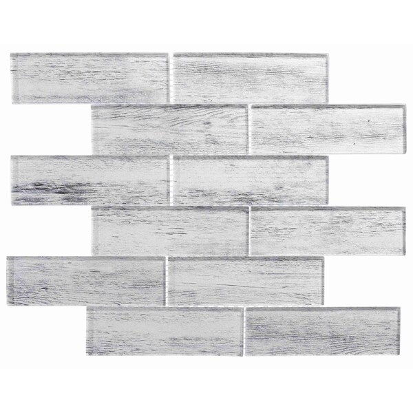 Andova Tiles ANDOVA TILES Migdal 2" x 6" Glass Brick Joint Mosaic Tile - ANDMIG233