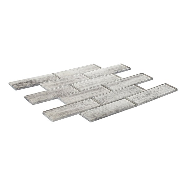 Andova Tiles ANDOVA TILES Migdal 2" x 6" Glass Brick Joint Mosaic Tile - ANDMIG233