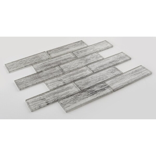 Andova Tiles ANDOVA TILES Migdal 2" x 6" Glass Brick Joint Mosaic Tile - ANDMIG233
