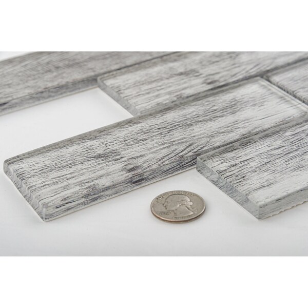 Andova Tiles ANDOVA TILES Migdal 2" x 6" Glass Brick Joint Mosaic Tile - ANDMIG233