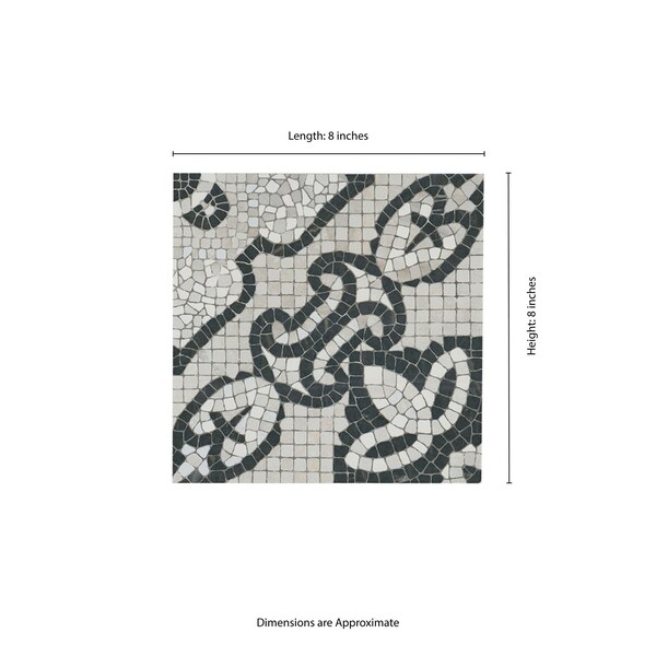 Msi Galleria Amalfi Bianco Sample  Matte Porcelain Floor And Wall Tile - ZOR-PT-0824-SAM
