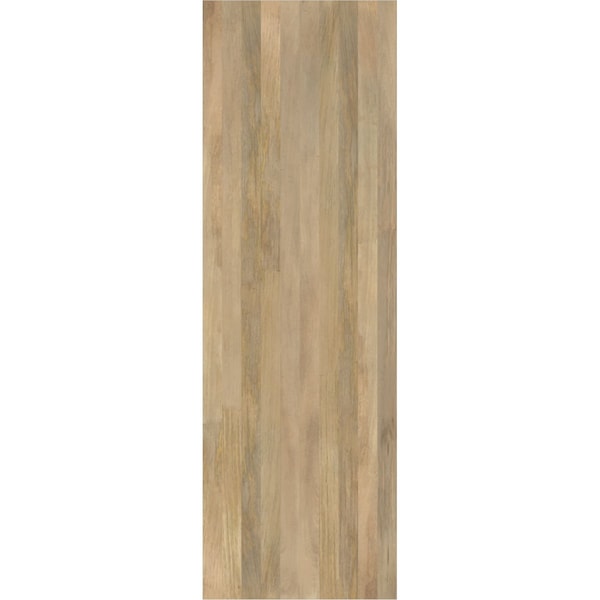 Ekena Millwork Americraft 5-Board (2 Batten) Wood Joined Board-n-Batten Shutters w/ Z-Bar, ARW102BB518X35UNH, PR - ARW102BB518X35UNH