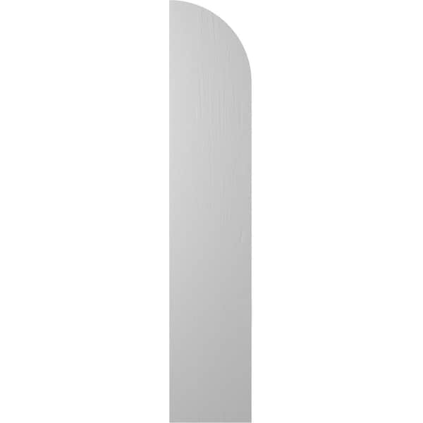 Ekena Millwork Americraft 3-Board (3 Batten) Wood Joined Board-n-Batten Shutters w/ Arch Top, ARW401BQ311X83PRH - ARW401BQ311X83PRH