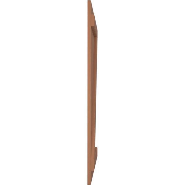 Ekena Millwork Americraft 6-Board (2 Batten) Wood Joined Board-n-Batten Shutters w/ Z-Bar, ARW102BB621X74BTH, PR - ARW102BB621X74BTH