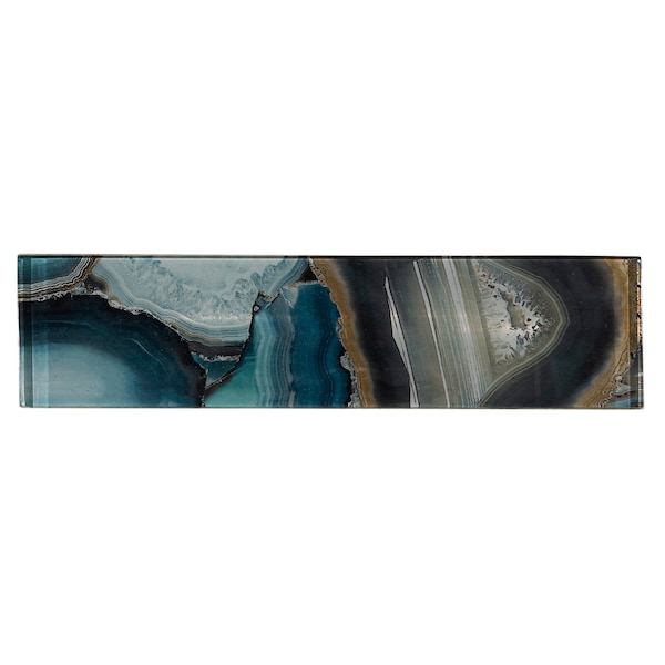 Andova Tiles Myst 3 in. x 12 in. Glass Marble Look Subway Wall Tile - SAM-ANDMYS249