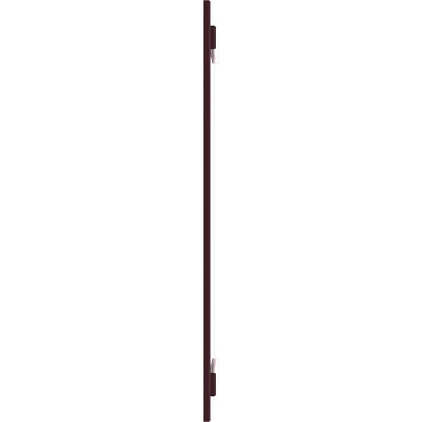 Ekena Millwork True Fit PVC, Two Board Joined Board-n-Batten Shutters, Wine Red, 10 3/4W x 56H, PR - TFP101BBF11X056WR