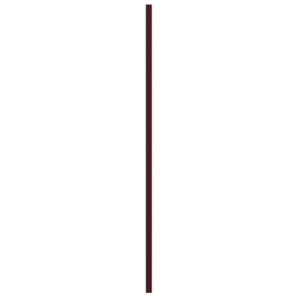 Ekena Millwork True Fit PVC Bungalow Fixed Mount Shutters, Wine Red, 15W x 59H, PR - TFP001BG15X059WR