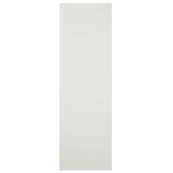 Ekena Millwork True Fit PVC Horizontal Slat Framed Modern Style Fixed Mount Shutters, Unfinished, 15W x 80H, PR - TFP001HF15X080UN