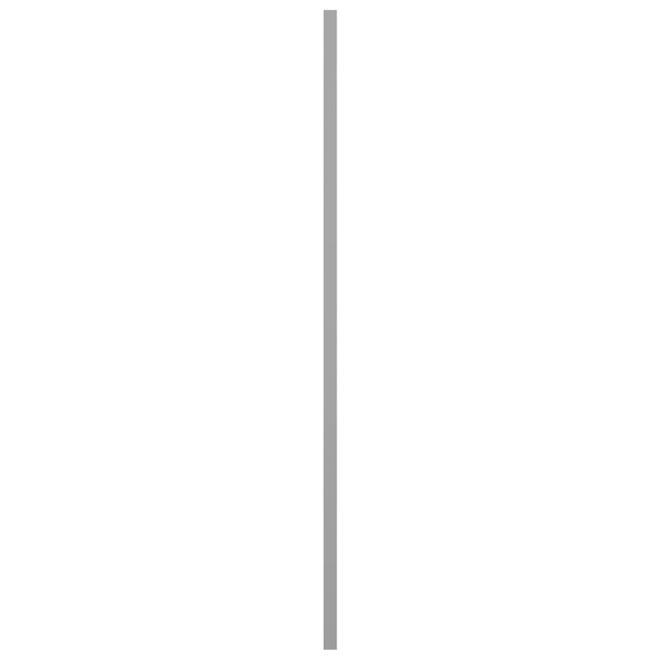 Ekena Millwork True Fit PVC Single Panel Herringbone Modern Style Fixed Mount Shutters, Primed, 12"W x 74"H - TFP001HB12X074PR