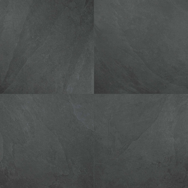 Msi Legions Midnight Montage Black 24 X 24 Matte Porcelain Floor And Wall Tile, 4PK - ZOR-PT-0149