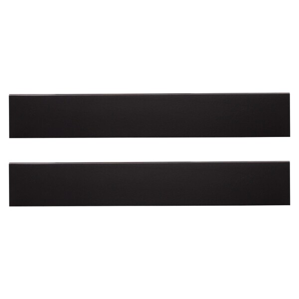 Msi Black Domino SAMPLE Glazed Porcelain Bullnose Wall Tile - ZOR-PT-TR-0236-SAM