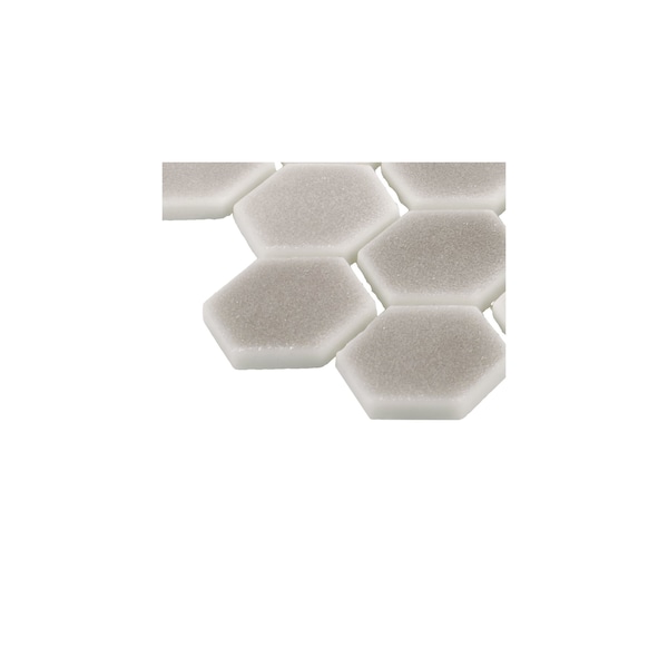Daltile Uptown Glass 1in Hexagon Mosaic, 16.92 SQFT Per Carton, 18PK - UP211HEXMS1P
