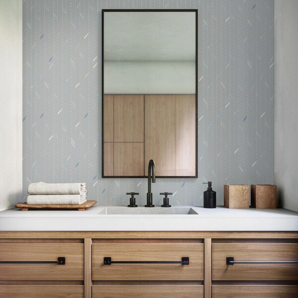 Daltile Starcastle 2'' Leaf Glass Wall and Floor Mosaic, 15PK - SC77LEAFMSMT
