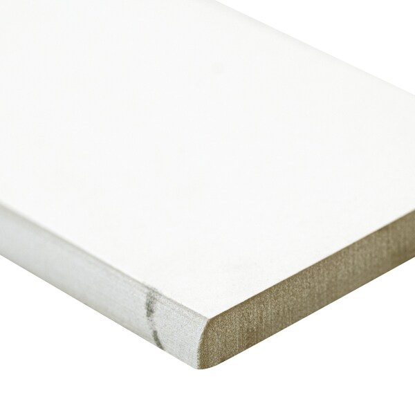 Msi Miraggio Gray Bullnose 3'' X 24'' Matte Porcelain Wall Tile, 10PK - ZOR-PT-TR-0251