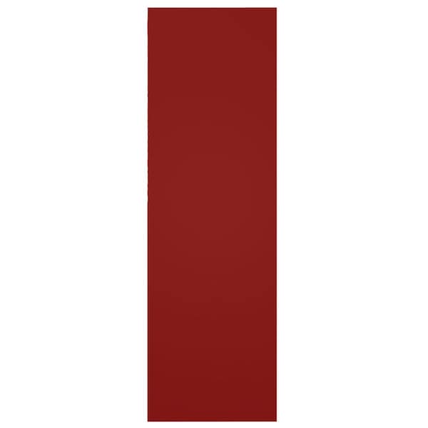 Ekena Millwork True Fit PVC Shaker Fixed Mount Shutters, Fire Red, 15W x 62H, PR - TFP001SK15X062BR