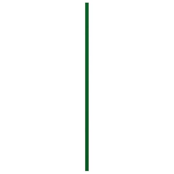 Ekena Millwork True Fit PVC Two Equal Flat Panel Shutters, Viridian Green, 18W x 61H, PR - TFP101FPF18X061HG