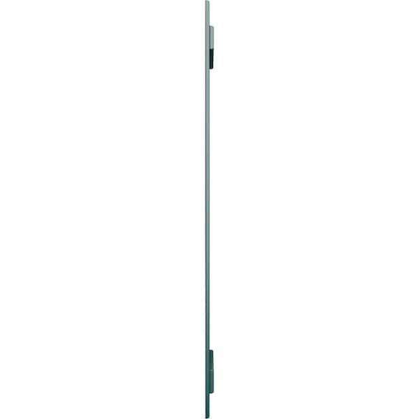 Ekena Millwork True Fit PVC Three Board Spaced Board-n-Batten Shutters, Thermal Green , 17 1/8W x 78H, PR - TFP101SBF17X078FG