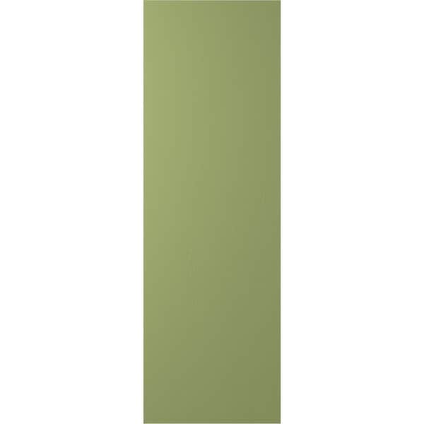 Ekena Millwork Americraft 5-Board Exterior Wood Joined Board-n-Batten Shutters w/ End Batten, ARW103BB518X82MGH, PR - ARW103BB518X82MGH