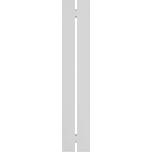 Ekena Millwork True Fit PVC Two Board Spaced Board-n-Batten Shutters, Starless Night Blue, 11 1/4W x 44H, PR - TFP101SBF11X044OB