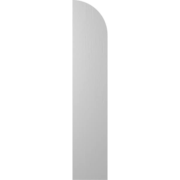 Ekena Millwork Americraft 3-Board (2 Batten) Wood Joined Board-n-Batten Shutters w/ Arch Top, ARW101BQ311X59PRH - ARW101BQ311X59PRH