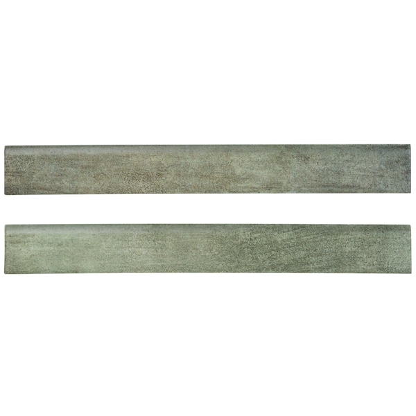 Msi Metropolis Gray SAMPLE Porcelain Bullnose Wall Tile - ZOR-PT-TR-0135-SAM