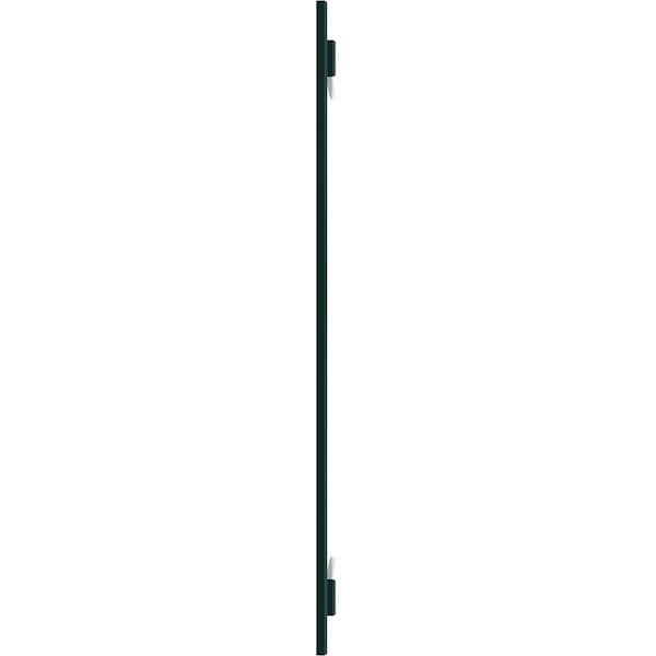 Ekena Millwork True Fit PVC Two Board Joined Board-n-Batten Shutters, Thermal Green, 10 3/4W x 25H, PR - TFP101BBF11X025FG