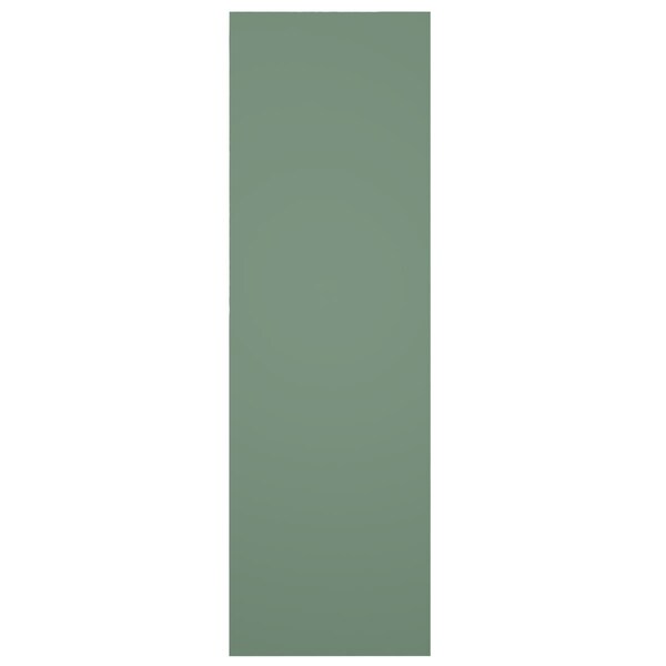 Ekena Millwork True Fit PVC Center X-Board Farmhouse Fixed Mount Shutters, Track Green , 12W x 30H, PR - TFP107FH12X030TG