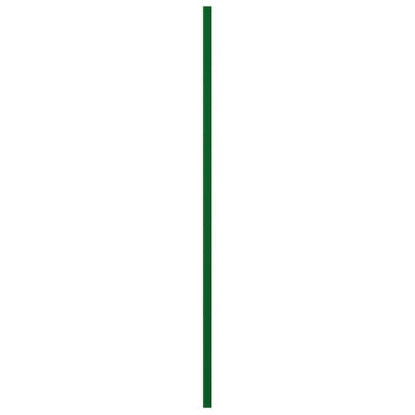 Ekena Millwork True Fit PVC Shaker Fixed Mount Shutters, Viridian Green, 15W x 54H, PR - TFP001SK15X054HG