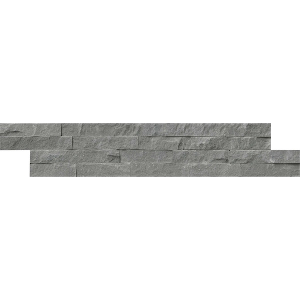 Msi Mountain Bluestone Splitface Ledger Panel 6 In. X 24 In. Natural Sandstone Wall Tile, 6PK - ZOR-PNL-0002