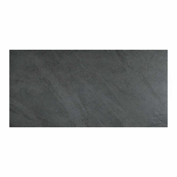 Msi Legions Midnight Montage Black 24 X 48 Matte Porcelain Floor And Wall Tile, 2PK - ZOR-PT-0202