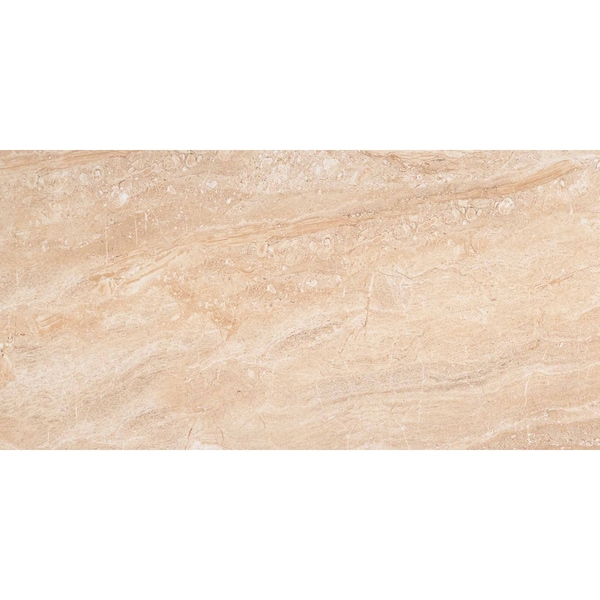 Msi Aria Oro 12 In. X 24 In. Polished Porcelain Floor And Wall Tile, 8PK - ZOR-PT-0244