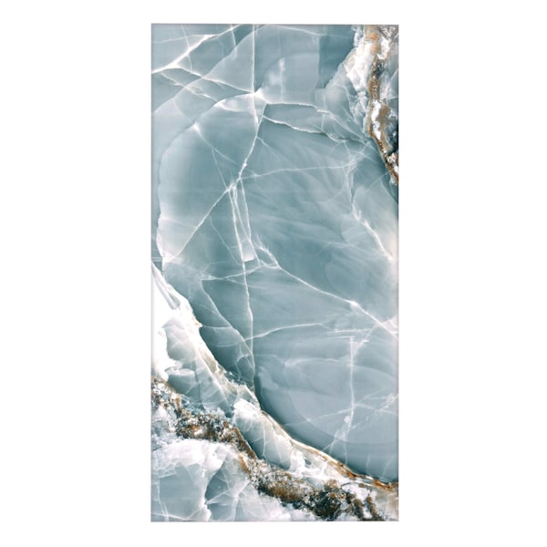 Apollo Tile Splendor 24inx48in Lappato Green Porcelain Rectangular Wall and Floor Tile 15.5 sqft/case, 2PK - IMPONXGRN2448