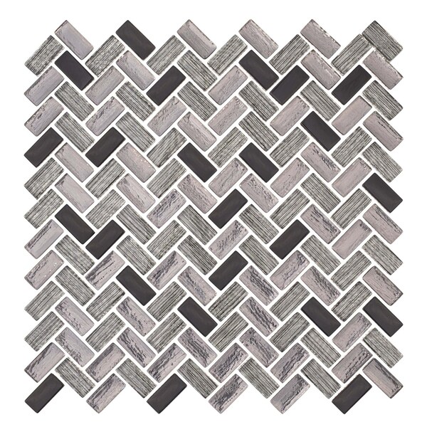 Andova Tiles SAMPLE-Velmo 1 in. x 1.25 in. Glass Mosaic Wall Tile - SAM-ANDVEL1016